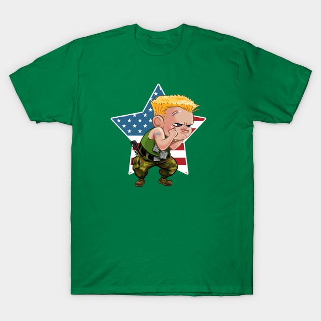 Lil' Street Fightin' Soldier T-Shirt by ArtbyRichard